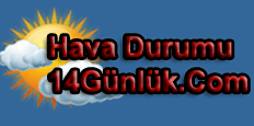 hava durumu 14 günlük